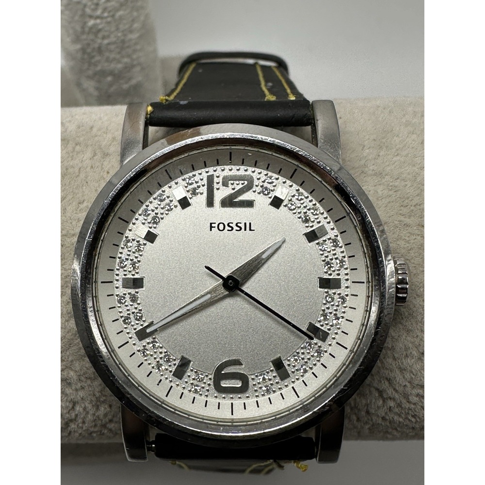Fossil WB-1019 New‎ Battery Mens Watch 36MM 7.75" Rare R6